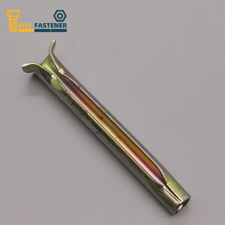 Carnon Steel Κίτρινο ψευδάργυρο επιμελημένο καρφί